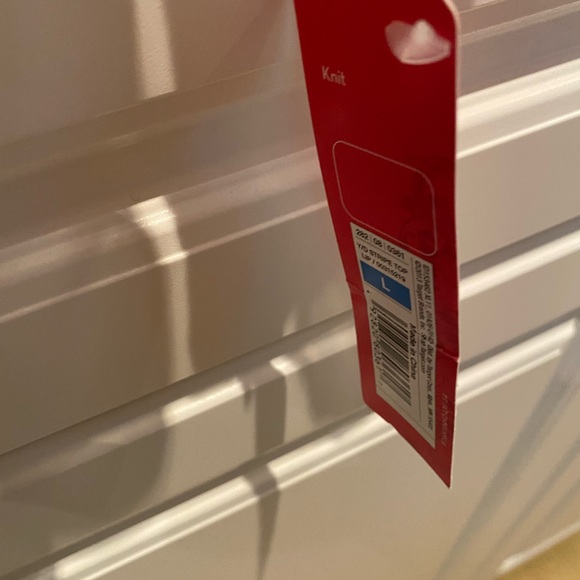 Xhiliration Striped High Low Top Size Large NWT - Picture 5 of 5